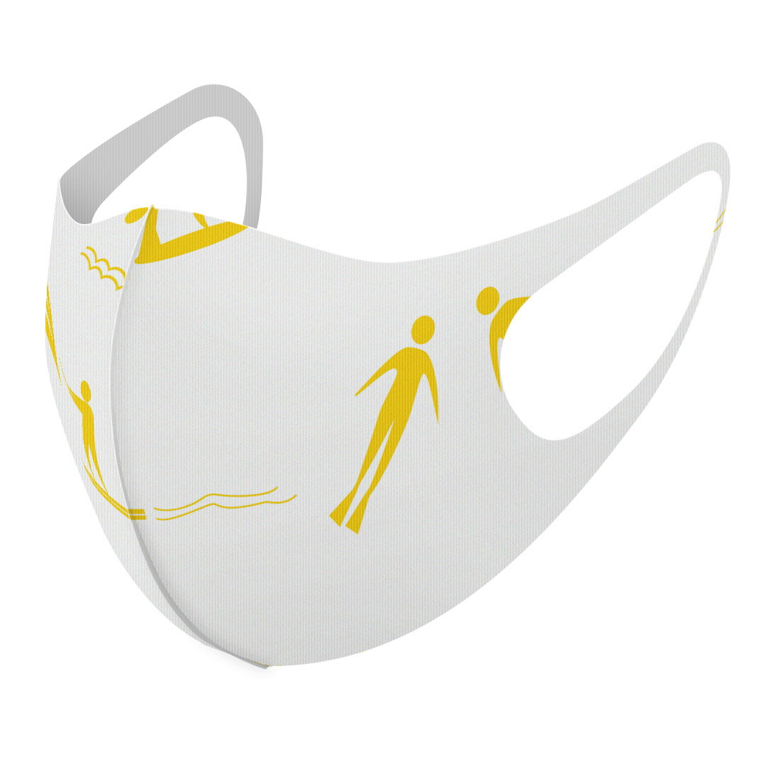 2枚セット デザインマスク 洗えるマスク おしゃれ 人気 ファッション ポリエステル 布マスク 洗って 繰..