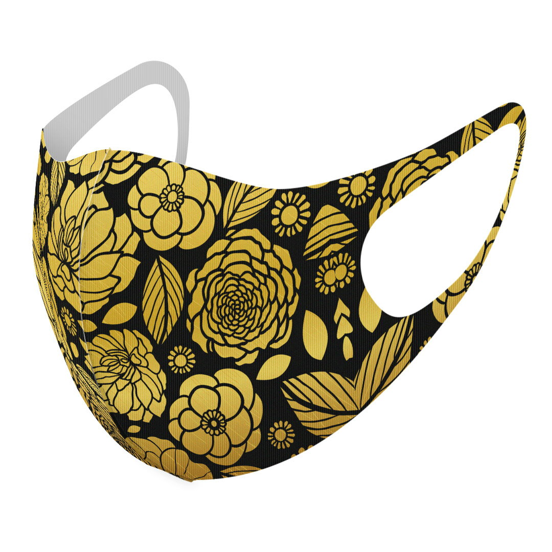 2枚セット デザインマスク 洗えるマスク おしゃれ 人気 ファッション ポリエステル 布マスク 洗って 繰..