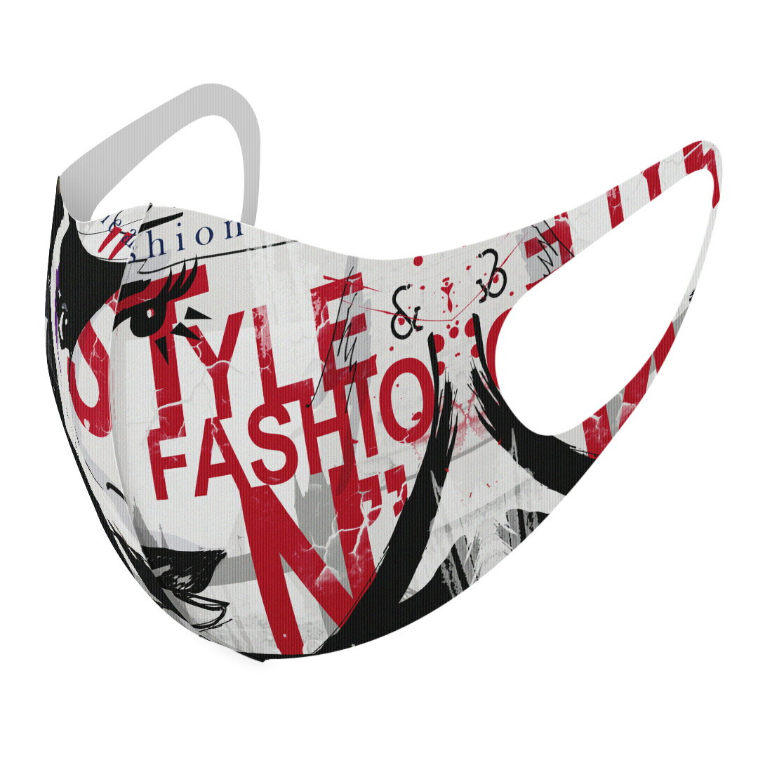 商品特徴・洗って繰り返し使える デザインマスク 2枚セット・素材：ポリエステル　サラサラとした肌触りで通気性がよく、呼吸も苦しくなりにくい・3D立体構造で伸縮性もあるので、顔にしっかりフィットして耳が痛くなりにくい・専用の高精細転写プリンタ...