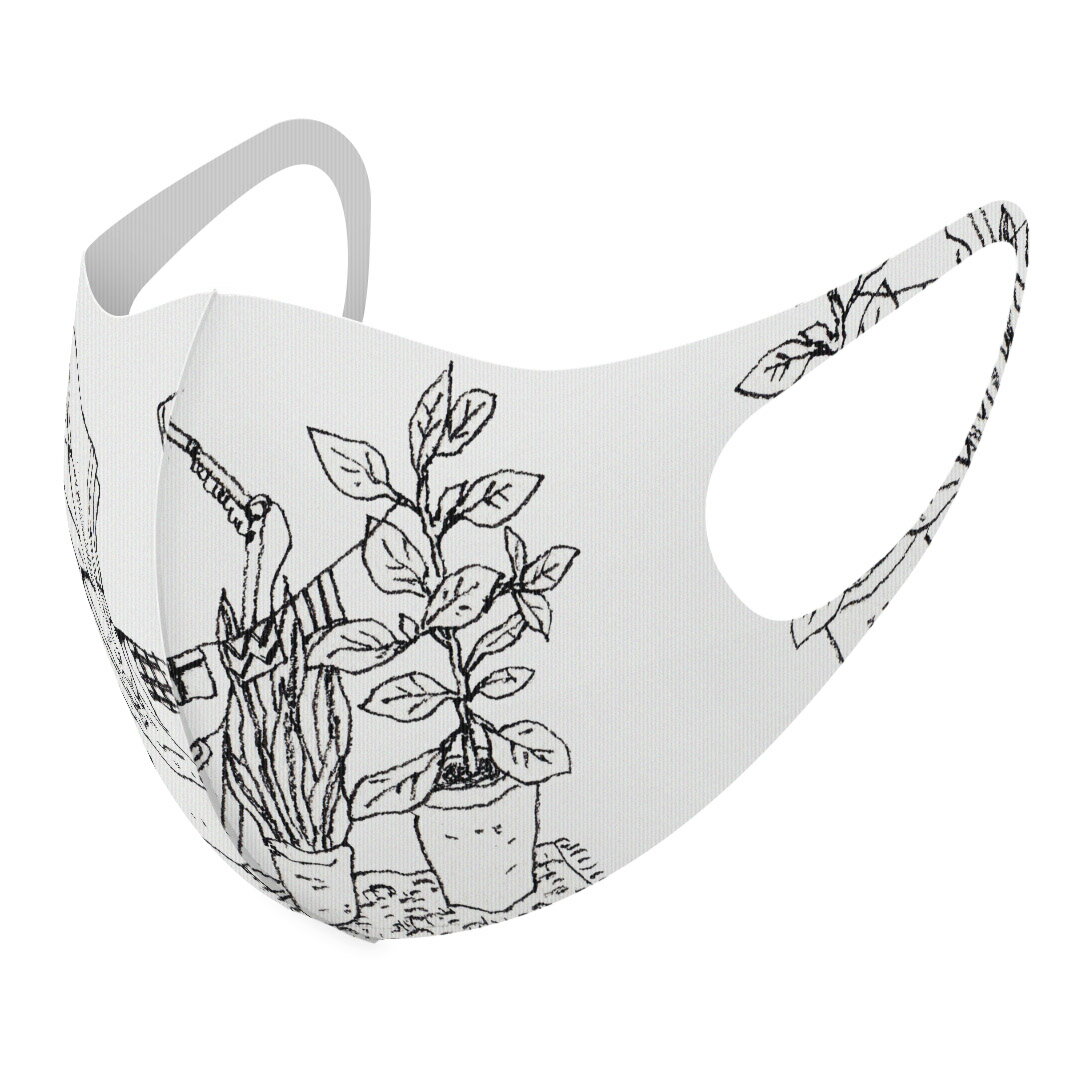 2枚セット デザインマスク 洗えるマスク おしゃれ 人気 ファッション ポリエステル 布マスク 洗って 繰..