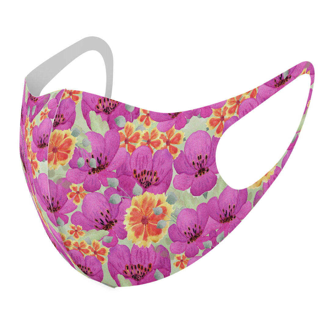 2枚セット デザインマスク 洗えるマスク おしゃれ 人気 ファッション ポリエステル 布マスク 洗って 繰..