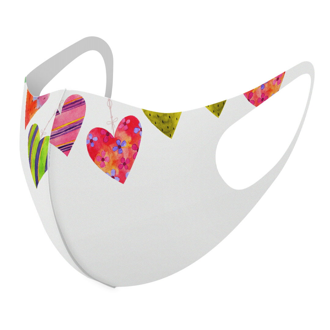 2枚セット デザインマスク 洗えるマスク おしゃれ 人気 ファッション ポリエステル 布マスク 洗って 繰..