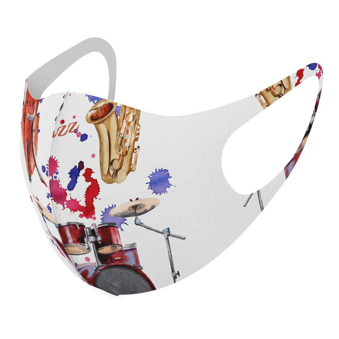 2枚セット デザインマスク 洗えるマスク おしゃれ 人気 ファッション ポリエステル 布マスク 洗って 繰..