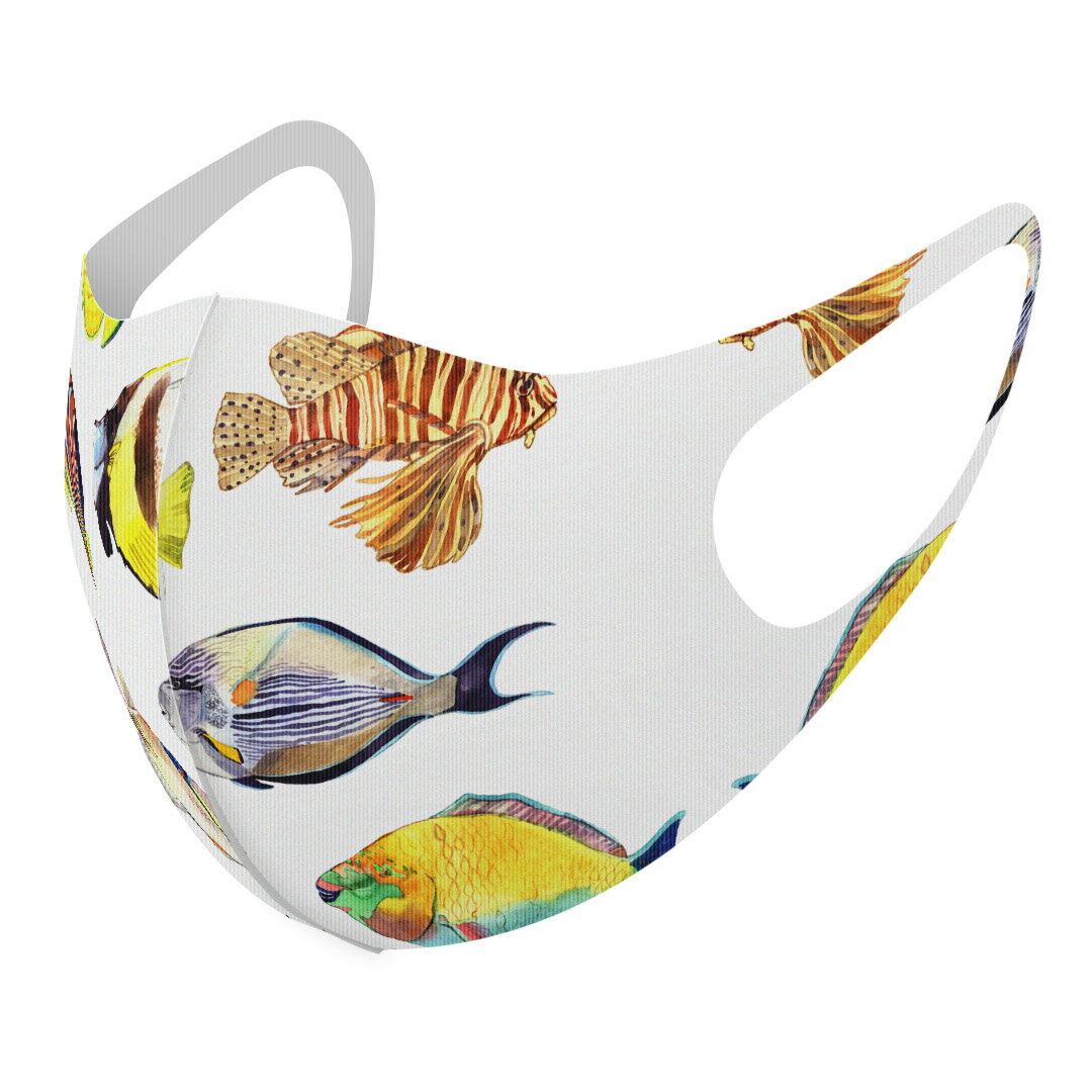 2枚セット デザインマスク 洗えるマスク おしゃれ 人気 ファッション ポリエステル 布マスク 洗って 繰..