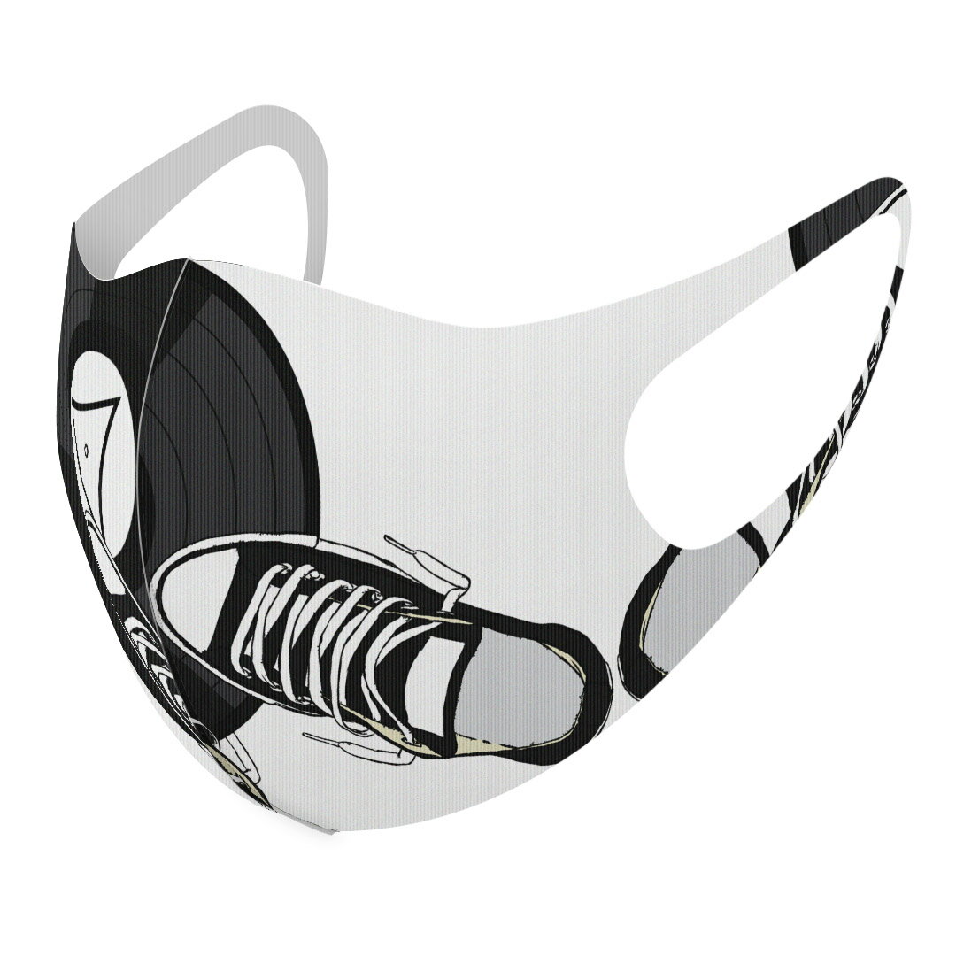 2枚セット デザインマスク 洗えるマスク おしゃれ 人気 ファッション ポリエステル 布マスク 洗って 繰..