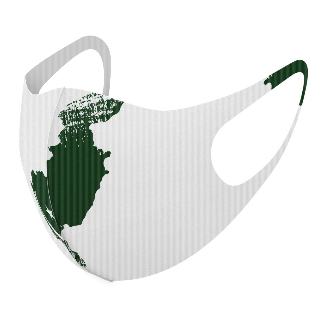 2枚セット デザインマスク 洗えるマスク おしゃれ 人気 ファッション ポリエステル 布マスク 洗って 繰り返し 大人用 子供用 普通 メンズ レディース 男性 女性 こども ジュニア キッズ 幼児 未就学児 018915 国旗 pakistan パキスタン