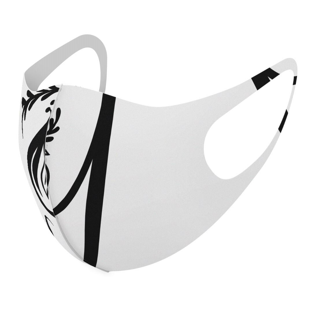 2枚セット デザインマスク 洗えるマスク おしゃれ 人気 ファッション ポリエステル 布マスク 洗って 繰り返し 大人用 子供用 普通 メンズ レディース 男性 女性 こども ジュニア キッズ 幼児 未就学児 019241 フォント 文字 y アルファベット