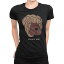 tシャツ レディース 半袖 ブラック 黒 デザイン M L Tシャツ ティーシャツ T shirt 022591 犬 シャー・ペイ 2,180円