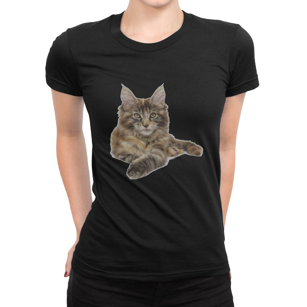 tシャツ レディース 半袖 ブラック 黒 デザイン M L Tシャツ ティーシャツ T shirt 022707 猫 かわいい