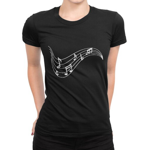 tシャツ レディース 半袖 ブラック 黒 デザイン S M L XL Tシャツ ティーシャツ T shirt 031892 音符 いろいろ 楽譜 tシャツ レディース 半袖 ブラック 黒 デザイン S M L XL Tシャツ ティーシャツ T shirt 031892 音符 いろいろ 楽譜