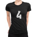 tシャツ レディース 半袖 ブラック 黒 デザイン S M L XL Tシャツ ティーシャツ T shirt 031935 数字 記念日 4