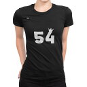 tシャツ レディース 半袖 ブラック 黒 デザイン S M L XL Tシャツ ティーシャツ T shirt 031985 数字 記念日 54