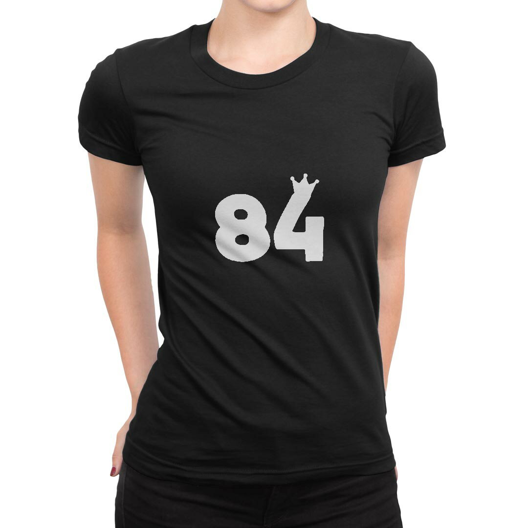 tシャツ レディース 半袖 ブラック 黒 デザイン S M L XL Tシャツ ティーシャツ T shirt 032015 数字 記念日 84
