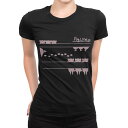 tシャツ レディース 半袖 ブラック 黒 デザイン M L Tシャツ ティーシャツ T shirt 011430 動物 ぶた アニマル
