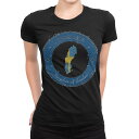 tシャツ レディース 半袖 ブラック 黒 デザイン M L Tシャツ ティーシャツ T shirt 011627 スウェーデン 外国 国旗