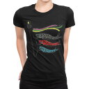 tシャツ レディース 半袖 ブラック 黒 デザイン M L Tシャツ ティーシャツ T shirt 013177 こいのぼり こどもの日 節句