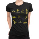 tシャツ レディース 半袖 ブラック 黒 デザイン M L Tシャツ ティーシャツ T shirt 014119 海 ヨット ボート