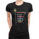 tシャツ レディース 半袖 ブラック 黒 デザイン M L Tシャツ ティーシャツ T shirt 015336 こどもの日 鯉のぼり 兜 熊
