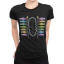 tシャツ レディース 半袖 ブラック 黒 デザイン M L Tシャツ ティーシャツ T shirt 015432 こどもの日 鯉のぼり 兜 熊