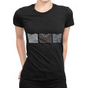 tシャツ レディース 半袖 ブラック 黒 デザイン M L Tシャツ ティーシャツ T shirt 015727 服 衣類