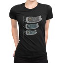 tシャツ レディース 半袖 ブラック 黒 デザイン M L Tシャツ ティーシャツ T shirt 017670 こいのぼり かわいい 子供の日
