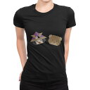 tシャツ レディース 半袖 ブラック 黒 デザイン M L Tシャツ ティーシャツ T shirt 017785 兜 カブト 子供 熊 子供の日