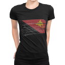 tシャツ レディース 半袖 ブラック 黒 デザイン M L Tシャツ ティーシャツ T shirt 018534 papua-new-guinea パプアニュー...