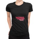 tシャツ レディース 半袖 ブラック 黒 デザイン M L Tシャツ ティーシャツ T shirt 018923 poland ポーランド