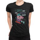 tシャツ レディース 半袖 ブラック 黒 デザイン M L Tシャツ ティーシャツ T shirt 019051 アニマル キッズ