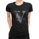 tシャツ レディース 半袖 ブラック 黒 デザイン M L Tシャツ ティーシャツ T shirt 019674 文字 v アルファベット