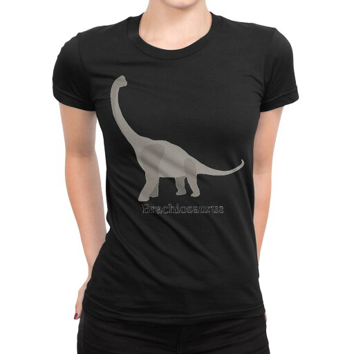tシャツ レディース 半袖 ブラック 黒 デザイン M L Tシャツ ティーシャツ T shirt 019769 恐竜 brachiosaurus ブラキオサウルス tシャツ レディース 半袖 ブラック 黒 デザイン M L Tシャツ ティーシャツ T shirt 019769 恐竜 brachiosaurus ブラキオサウルス