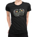 tシャツ レディース 半袖 ブラック 黒 デザイン M L Tシャツ ティーシャツ T shirt 019888 お寿司 Sushi ご飯