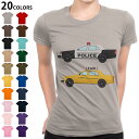 選べる20カラー tシャツ レディース 半袖 デザイン M L Tシャツ ティーシャツ T shirt 013768 車 乗り物