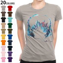 選べる20カラー tシャツ レディース 半袖 デザイン M L Tシャツ ティーシャツ T shirt 014180 ヘッドホン 音楽 風景
