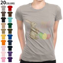 選べる20カラー tシャツ レディース 半袖 デザイン M L Tシャツ ティーシャツ T shirt 015391 イースター たまご とり うさぎ パステル