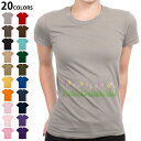 選べる20カラー tシャツ レディース 半袖 デザイン M L Tシャツ ティーシャツ T shirt 015398 チューリップ 花 ピンク
