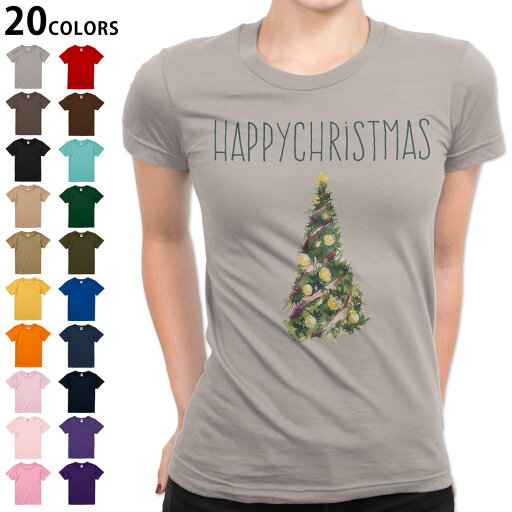 選べる20カラー tシャツ レディース 半袖 デザイン S M L Tシャツ ティーシャツ T shirt 017834 クリスマス ツリー 英字 選べる20カラー tシャツ レディース 半袖 デザイン S M L Tシャツ ティーシャツ T shirt 017834 クリスマス ツリー 英字