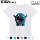ドライTシャツ 吸水 速乾 DRY 選べる8カラー tシャツ レディース スポーツ ゆったり UV対策 デザイン M L Tシャツ ティーシャツ T shirt003431 モンスター キャラクター