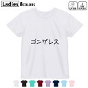 ドライTシャツ 吸水 速乾 DRY 選べる8カラー tシャツ レディース スポーツ ゆったり UV対策 デザイン M L Tシャツ ティーシャツ T shirt022405 Gonzales ゴンザレス
