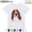 ドライTシャツ 吸水 速乾 DRY 選べる8カラー tシャツ レディース スポーツ ゆったり UV対策 デザイン M L Tシャツ ティーシャツ T shirt022592 犬 バセット・ハウンド 1,580円