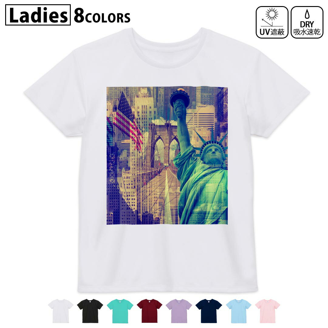 楽天市場】自由の女神 Tシャツ（カラーホワイト）（Tシャツ