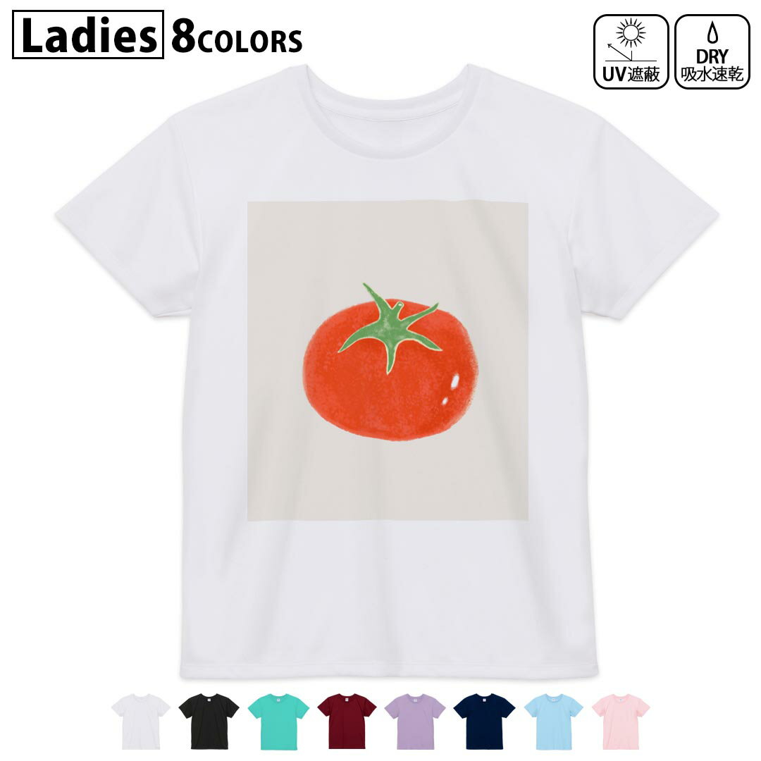 ドライTシャツ 吸水 速乾 DRY 選べる8カラー tシャツ レディース スポーツ ゆったり UV対策 デザイン M..