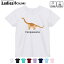 ドライTシャツ 吸水 速乾 DRY 選べる8カラー tシャツ レディース スポーツ ゆったり UV対策 デザイン M L Tシャツ ティーシャツ T shirt019789 恐竜 europasosaurus エウロパサウルス 1,580円
