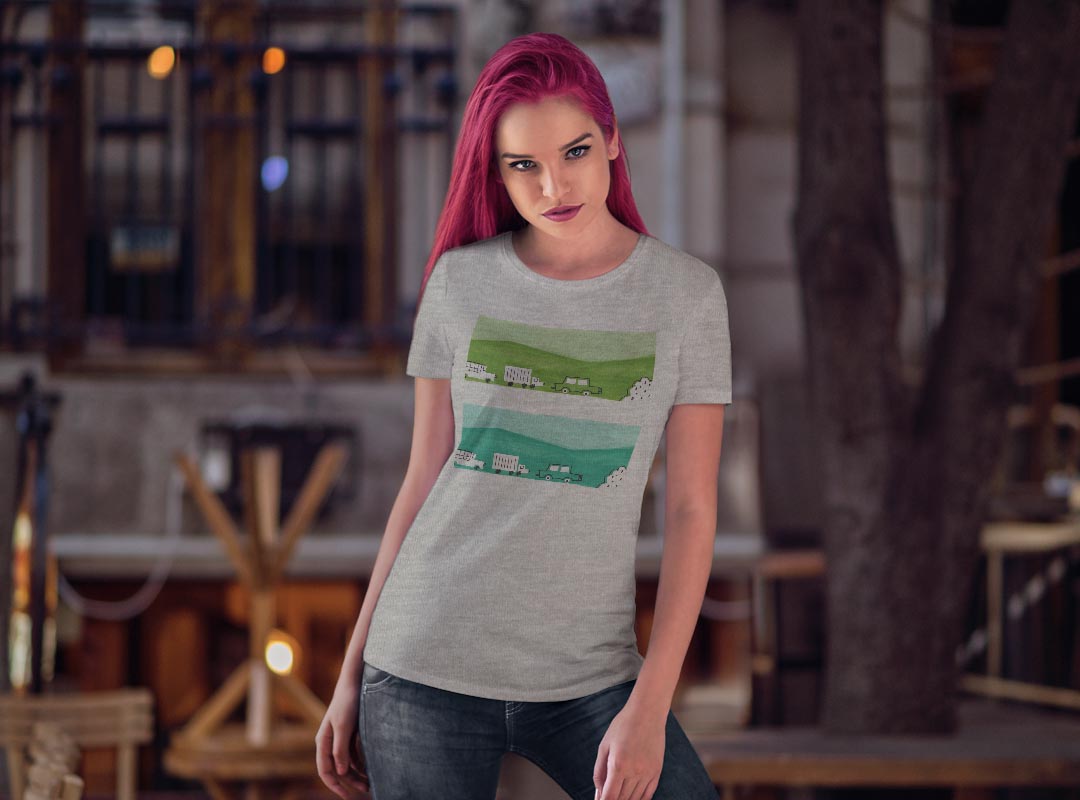 t����� ��ǥ����� Ⱦµ ���� �ǥ����� M L �� �ۥ磻�� ���졼 T����� �ƥ�������� T shirt 014210 �֡����ʪ����