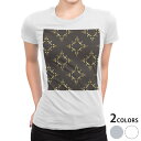 tシャツ レディース 半袖 白地 デザイン M L 白 ホワイト グレー Tシャツ ティーシャツ T shirt 000390 その他 ペイズリー ダマスク 花