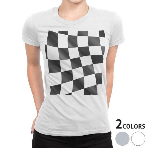 tシャツ レディース 半袖 白地 デザイン M L 白 ホワイト グレー Tシャツ ティーシャツ T shirt 000999 その他 チェッカーフラッグ 白黒 tシャツ レディース 半袖 白地 デザイン M L 白 ホワイト グレー Tシャツ ティーシャツ T shirt 000999 その他 チェッカーフラッグ 白黒