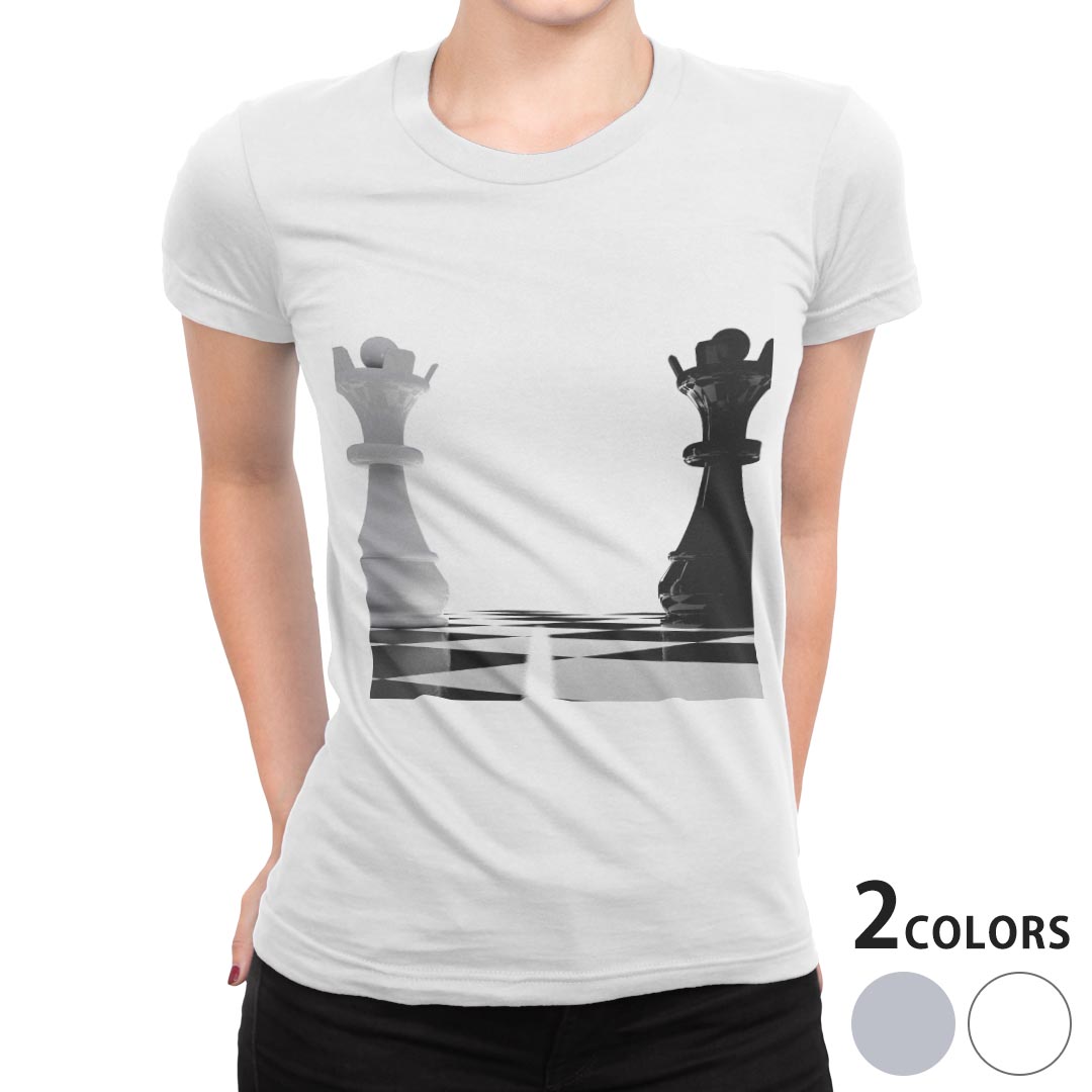 tシャツ レディース 半袖 白地 デザイン M L 白 ホワイト グレー Tシャツ ティーシャツ T shirt 001222..