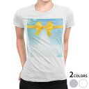 tシャツ レディース 半袖 白地 デザイン M L 白 ホワイト グレー Tシャツ ティーシャツ T shirt 001439 その他 雪の結晶 冬 シャボン玉