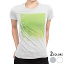 tシャツ レディース 半袖 白地 デザイン M L 白 ホワイト グレー Tシャツ ティーシャツ T shirt 001811 その他 シンプル しゃぼん玉 緑