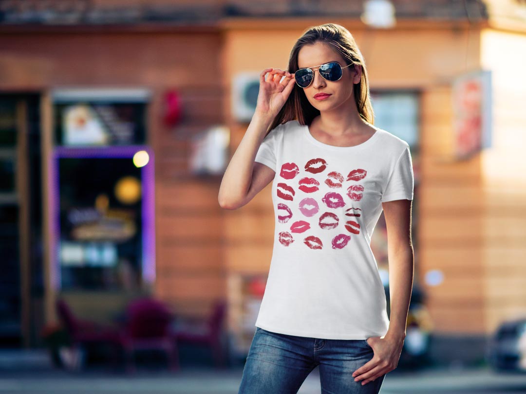 tシャツ レディース 半袖 白地 デザイン M L 白 ホワイト グレー Tシャツ ティーシ...
